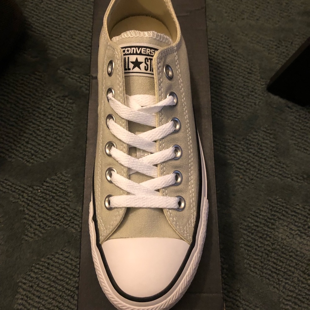New Sage Green Converse